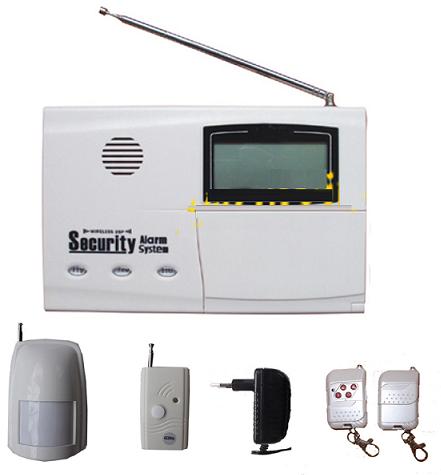 131304. LCD display security alarm system