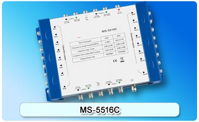 150648. MS-5516C Cascadable Multiswitch of 5 in 16, 5 In Series