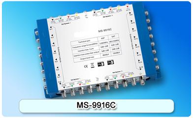 150661. MS-9916C Cascadable Multiswitch of 9 in 16, 9 In Series
