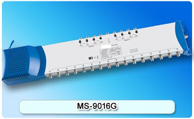 150667. MS-9016G Gain Adjustable Multiswitch of 9 in 16, 9 In Series