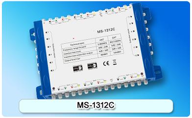 150677. MS-1312C Cascadable Multiswitch of 13 in 12, 13 In Series