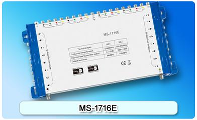150694. MS-1716E End-type 17 in 16 Multiswitch, 17 In Series
