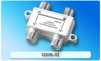 150828. GS06-03 SAT 3-Way Splitter
