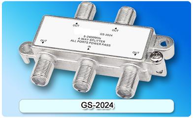150842. GS-2024 SAT 4-Way Splitter