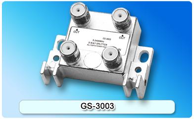 150847. GS-3003 SAT 3-Way Splitter