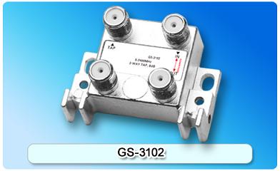 150853. GS-3102 5-2400MHz SAT 2-way Tap