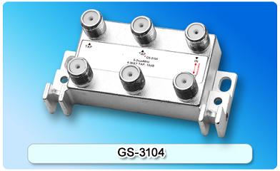 150859. GS-3104 5-2400MHz SAT 4-way Tap