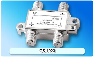 150863. GS-1023 SAT 3-Way Splitter