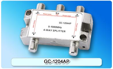 151428. GC-1204AP 5-1000MHz 4-way Splitter