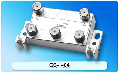 151433. GC-1404 5-1000MHz 4-way Splitter