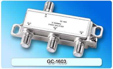 151441. GC-1603 5-1000MHz 3-way Splitter