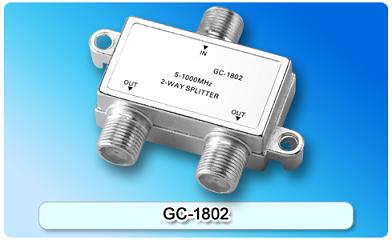 151446. GC-1802 5-1000MHz 2-way Splitter