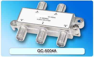 151455. GC-5004A 5-1000MHz 4-way Splitter