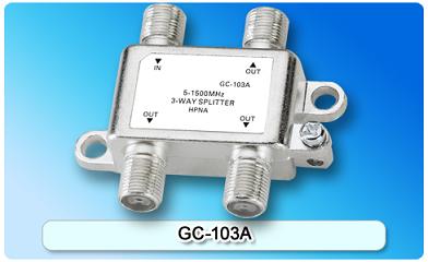 151460. GC-103A 5-1500MHz HPNA 3-way Splitter