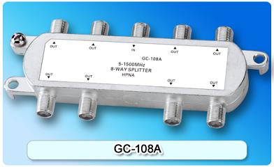 151463. GC-108A 5-1500MHz HPNA 8-way Splitter