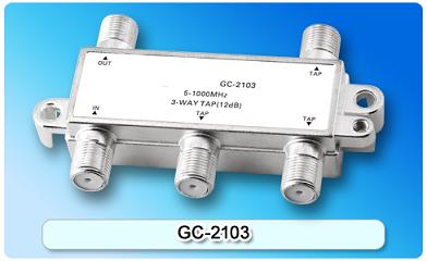 151556. GC-2104 5-1000MHz 4-way Tap