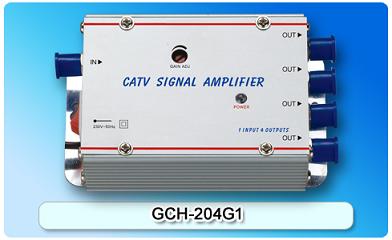 151808. GCH-204G1 4-way Splitter Amplifier