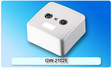 152005. GW-2102E TV/FM wall socket