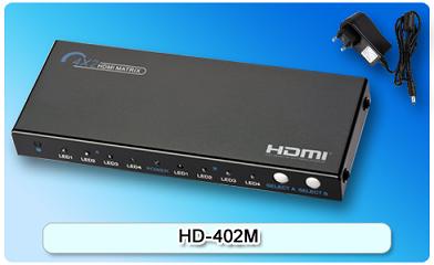 152703. HD-402M HDMI Matrix