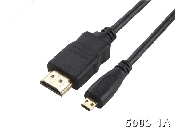 160601. HDMI to Micro HDMI Cable Type A to Type D