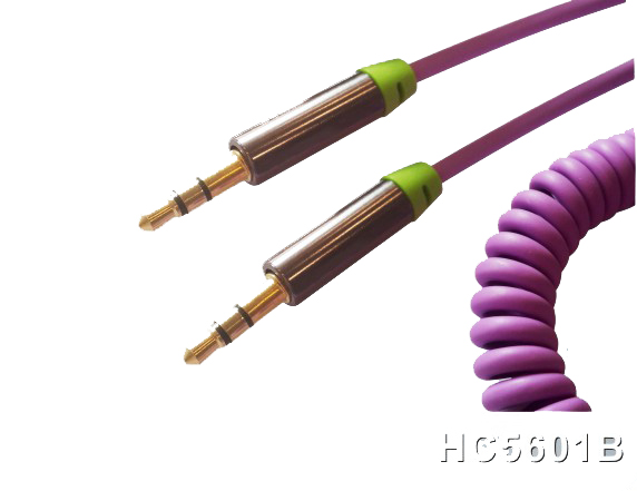161119. 3.5mm Male to Male Audio Cable Gold-Connector 